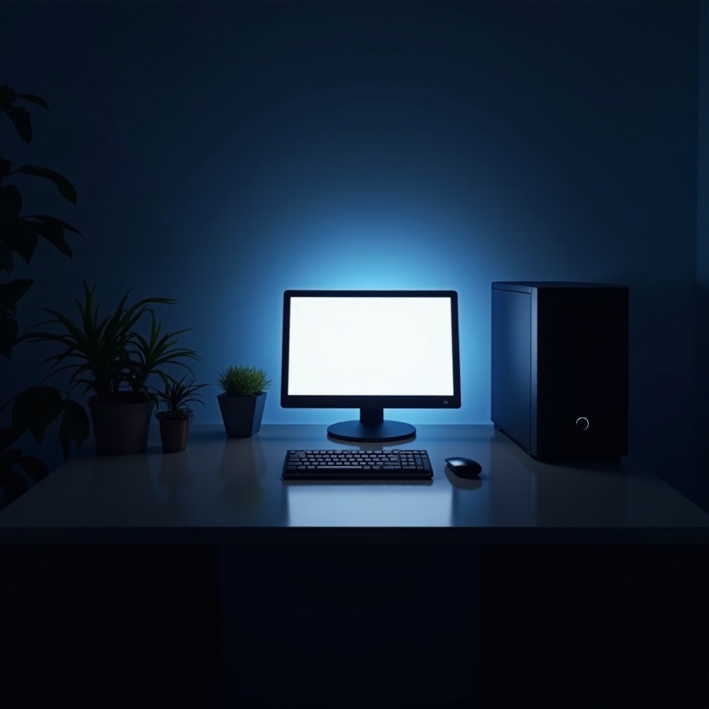 Bios tidak muncul di monitor