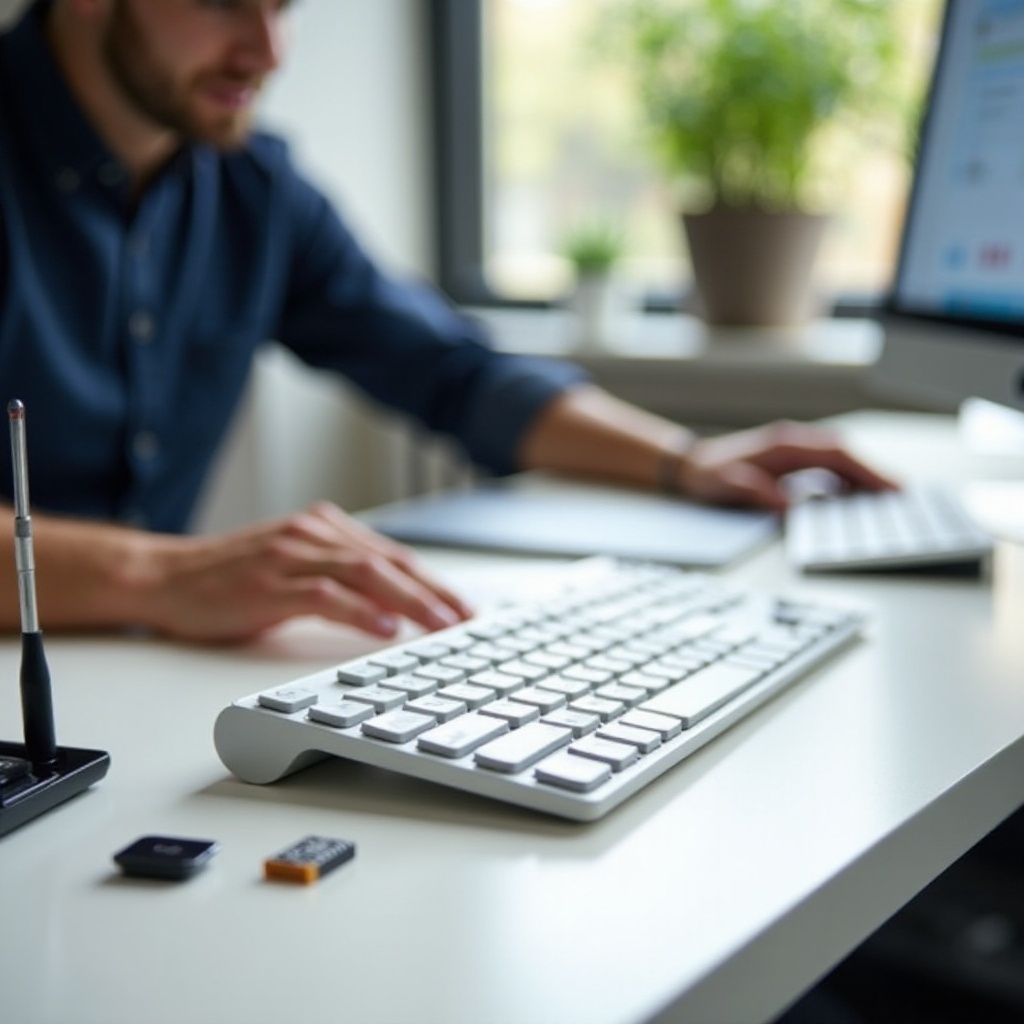 유선 키보드를 무선으로 전환