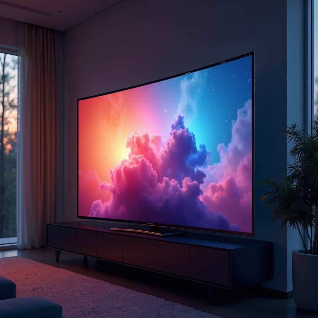 TV 화면 번인