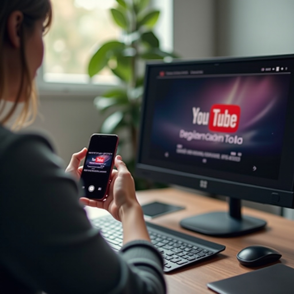 bisakah saya memutar atau mengontrol youtube di pc dengan smartphone