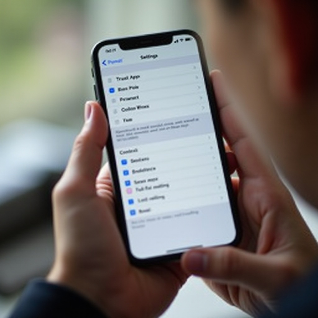 cara mempercayai aplikasi di iPhone