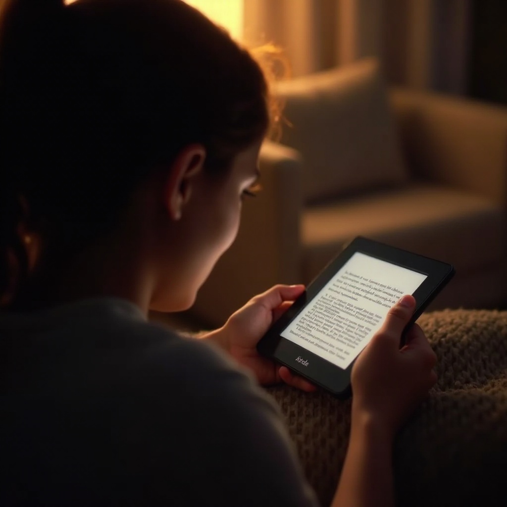 waktu habis layar kindle