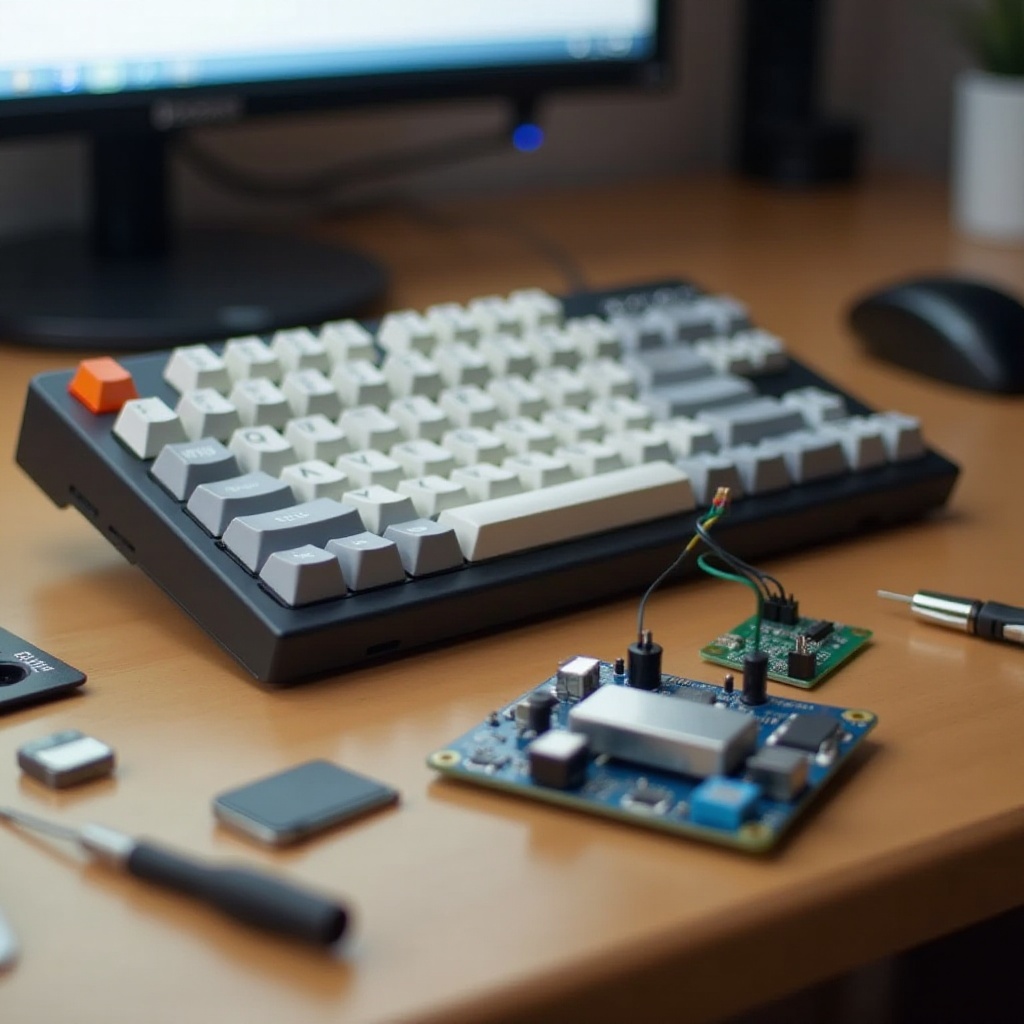 เปลี่ยนคีย์บอร์ดแบบมีสายเป็นไร้สาย