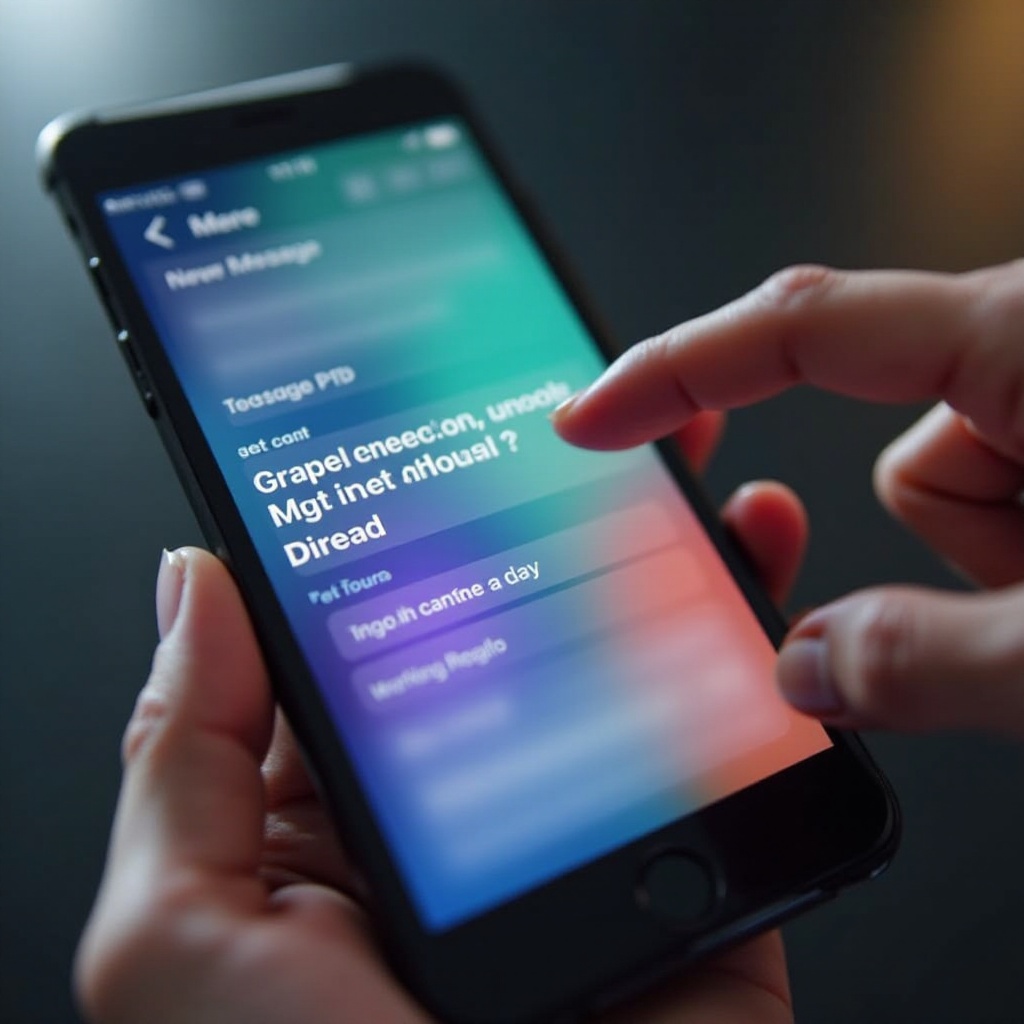 iPhone에서 텍스트를 읽지 않음으로 표시하는 방법