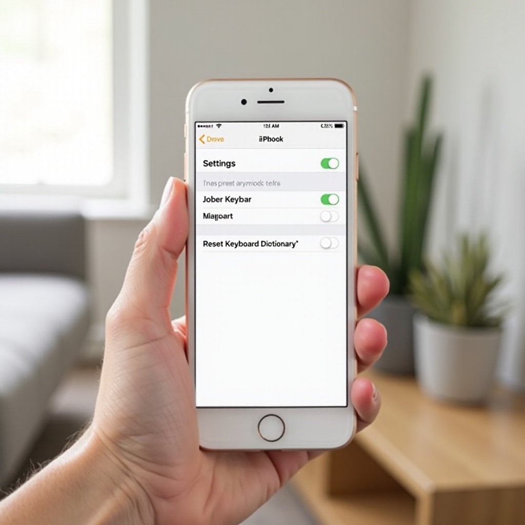 iPhone에서 예측 텍스트를 재설정하는 방법