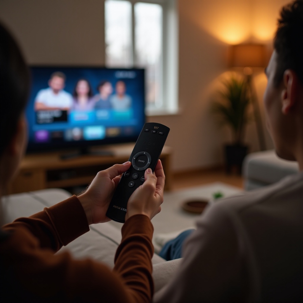 fire tv 리모컨 재프로그래밍 방법