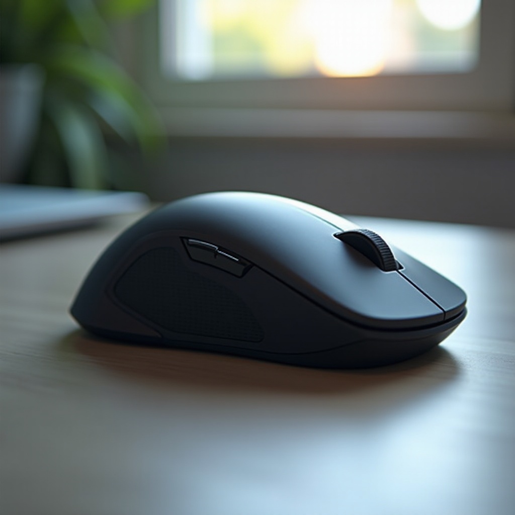 เมาส์ไร้สายพร้อมแบตเตอรี่