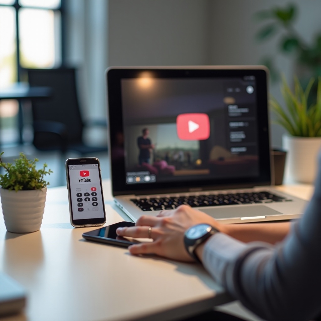 akıllı telefonla bilgisayarda youtube'u yayınlayabilir veya kontrol edebilir miyim