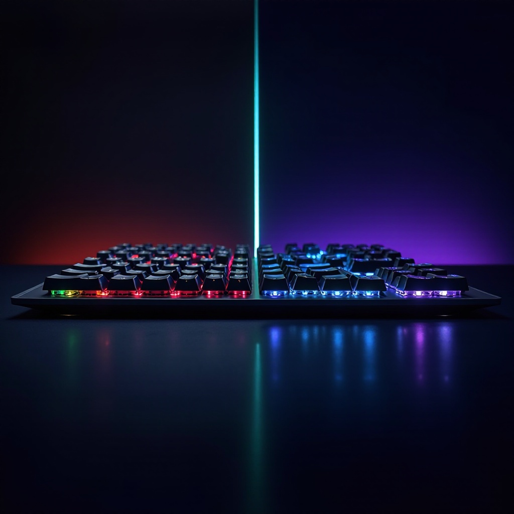 ゲーミングキーボード vs 通常