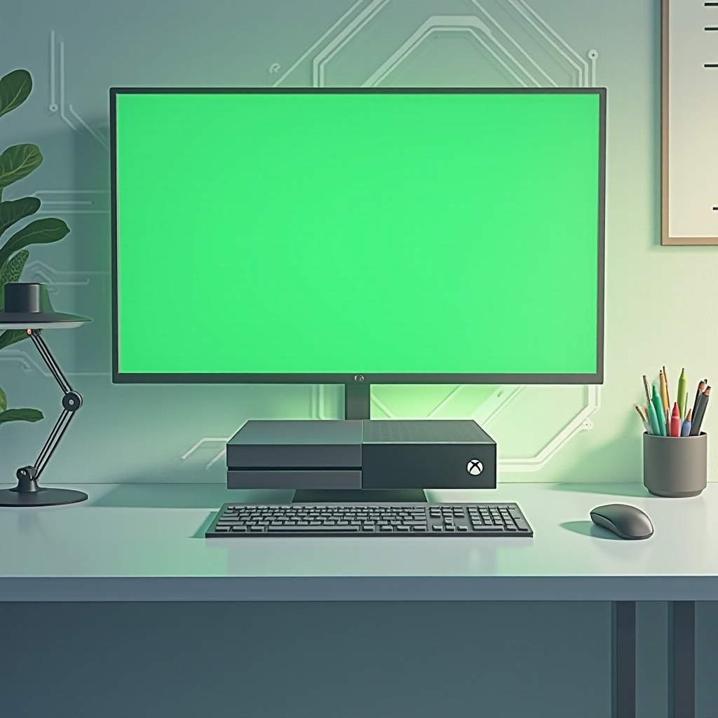 หน้าจอสีเขียวแห่งความตาย xbox one