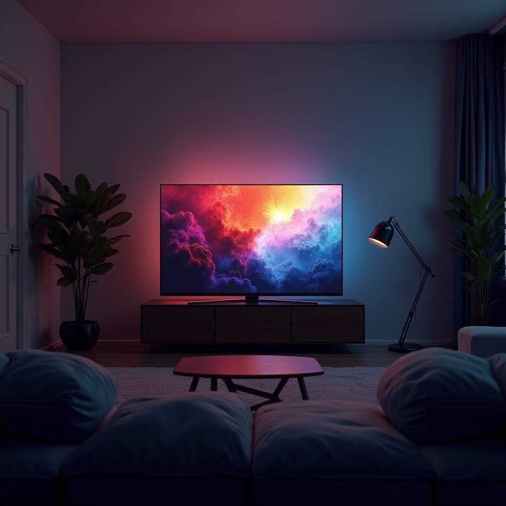 televizyon ekranı yanması