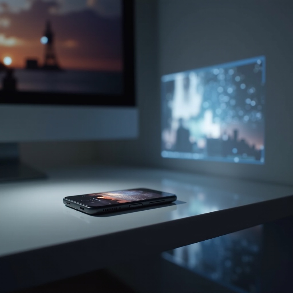 projektörlü telefonlar