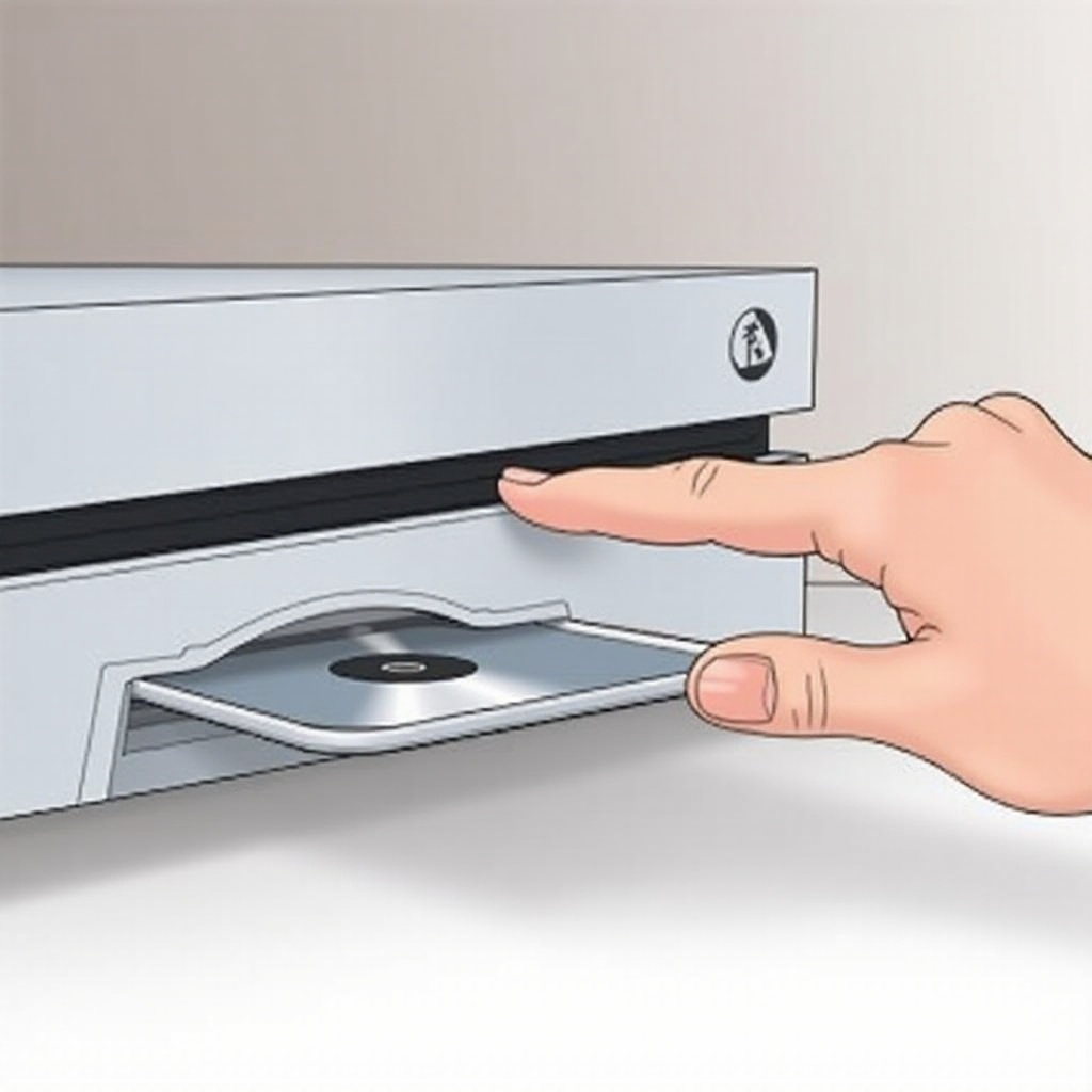 PS4ディスクを手動で取り出す方法