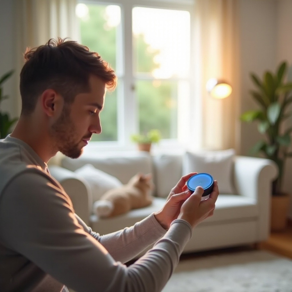 에코 닷이 작동하지 않음