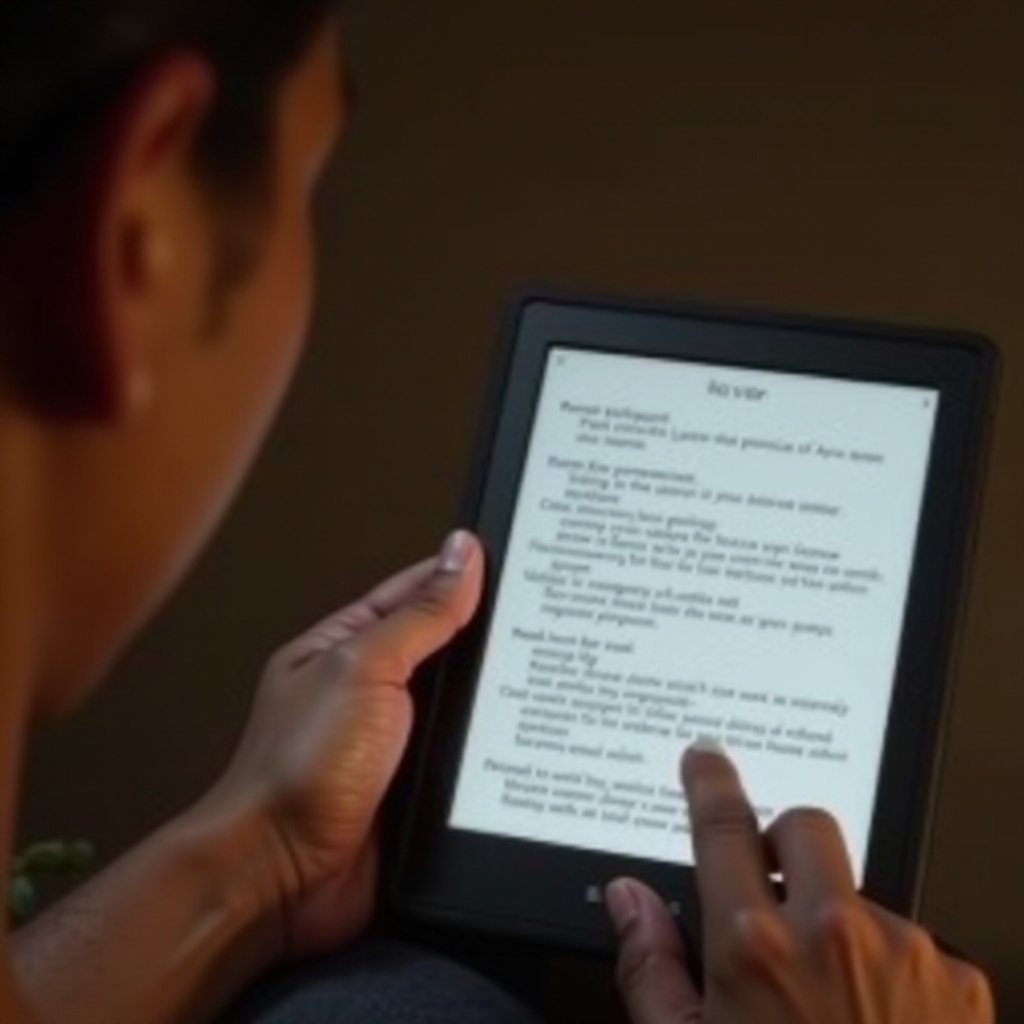 waktu habis layar kindle