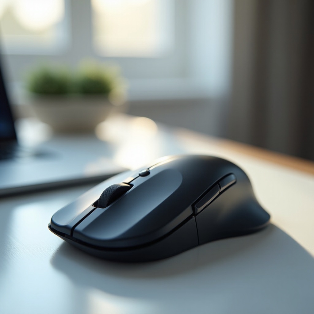 バッテリー付きワイヤレスマウス